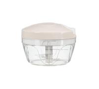 COOK CONCEPT - KD31471 Hachoir Manuel 3 Lames - Réservoir Pratique - Système à Fil Simple - Dimensions 12.3 x 9.5 x 12.3 cm - Coloris Aléatoire Blanc/Bordeaux/Gris