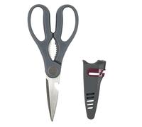 COOK CONCEPT - KD3286 Ciseaux de Cuisine avec Aiguiseur Intégré - Conçu pour Découpe Précise - Acier Inoxydable et Plastique - Dimensions 80 x 40 x 20 cm - Multicolore