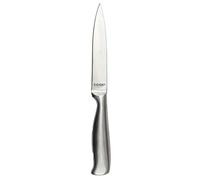 COOK CONCEPT, KD33041, Couteau de Cuisine en Acier Inoxydable, Lame de 12 cm, Design Ergonomique pour Un Confort Optimal, Polyvalent pour trancher légumes et viandes, Noir