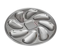 COOK CONCEPT - KU0012 Coffret à Huîtres 9 Pièces avec Couteau, Fourchettes et Presse-Citron - Ustensiles de Cuisine Pratiques - Conçu pour Dîners Festifs - Taille Unique - Couleur Gris