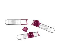 COOK CONCEPT - KU6151 Râpe à Épices et Condiments en ABS et INOX - Facile à Utiliser avec Accessoires de Protection - Conçu pour la Cuisine - Taille 23 x 5,30 x 4,30 cm - Couleur Multicolore