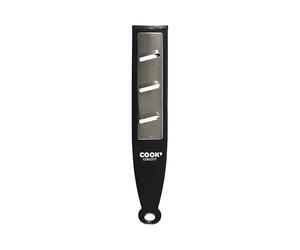 COOK CONCEPT - KU6786 - Set de 4 Râpes Multifonctions en Acier Inoxydable - Idéal pour Fromage - Légumes - Fruits et Chocolat - Manches Ergonomiques - Compactes et Pratiques - Multicolore