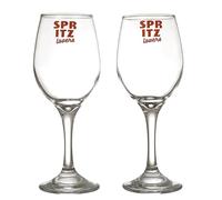 Cook Concept - KV7411 - Coffret 10 Pièces Spritz Cocktail Set avec 2 Verres - 2 Pailles en Verre - 2 sous-Verres - 2 Mélangeurs - 2 Marque-Verres - Écrin Orange - Idéal pour Apéritifs - Orange