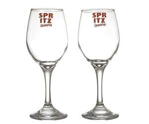 Cook Concept - KV7411 - Coffret 10 Pièces Spritz Cocktail Set avec 2 Verres - 2 Pailles en Verre - 2 sous-Verres - 2 Mélangeurs - 2 Marque-Verres - Écrin Orange - Idéal pour Apéritifs - Orange