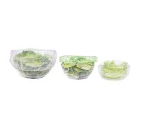 COOK CONCEPT Lot de 10 Couvercles Tapas en Silicone Réutilisables Assortis