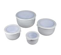 Conservation des aliments Cook Concept Lot De 4 Boîtes De Conservation gigogne 23cm Gris