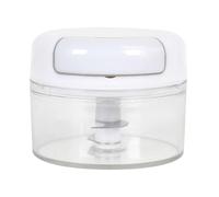 Cook Concept Mini hachoir Manuel 9 cm lames acier inoxydable Blanc