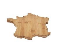 HOME DECO FACTORY Planche à fromages Forme France en bambou Marron