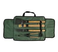 Cook Concept - Ustensiles de barbecue KU6595 - Ensemble 4 outils acier inoxydable compact