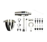Set à Cocktail "16 Accessoires" 19cm Argent