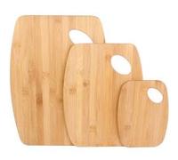 - Set de 3 planches à découper en bambou