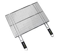 Cook'in Garden - Grille double rectangulaire 40×30 cm, résistante, manche Soft Touch
