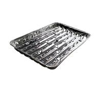 Cook’in Garden - Lot 5 Plats en Aluminium, Dimensions 34 × 24 cm, Résistants à la Chaleur, Cuisson Rapide et Homogène, Idéal pour Barbecue et Plancha