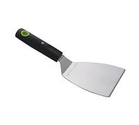 Cook’in Garden - Spatule Courte Aimantée en Inox, Manche Soft Touch Ergonomique, Accessoire Idéal pour Barbecue et Plancha, Ustensile Cuisine Extérieure Pratique avec Aimant de Rangement