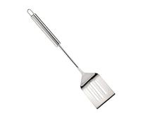 Cook’in Garden - Spatule en Inox, Ustensile Résistant pour Barbecue et Plancha, Longue Durée de Vie, Accessoire Cuisine Extérieure, Idéal Terrasse et Jardin, Manche Confort