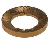 Cook Max repas Disque Paire de Ø 63,5 mm pour moulin à café Tour Manette à dents Hauteur 9,2 mm Distance trou 3,8 mm Ø 5,5 mm Diamètre intérieur 38 mm