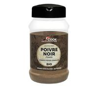 COOK - Poivre noir moulu 220g - Vente à l'unité - meilleure offre