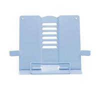 Cookbook Stand Desktop - Adjustable Height Riser, Laptop Tablet Holder Stand, Medium Size for Studying College Classroom, Durable Aluminum Alloy Material, Multi-Use Kitchen Library Living Room, Bedroo