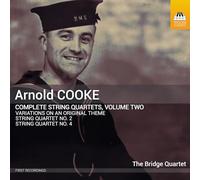 Cooke, Arnold : Intégrale des Quatuors À Cordes - Volume 2