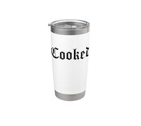 Cooked - Funny Cursing Safe Swear Word Gen Z Slang Meme Gobelet isotherme en acier inoxydable double paroi