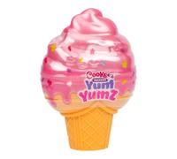 Cookeez Makery Glaces magiques, 2 mini peluches aléatoires dans une glace, obtenez les différentes peluches surprises, chaque boule de glace a une odeur agréable différente, +5 ans, célèbre (CKE05000)