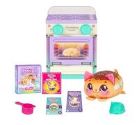 Cookeez Makery Lil' Bakez Four, mélangez la pâte et Faites Un Animal de Compagnie Surprise parfumé sous la Forme d'un Jouet en Peluche délicieusement parfumé, 6 différents Amis en Peluche parfumés à