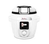 Cookeo MOULINEX Multicuiseur Airfryer Cookeo Infinity sans pale Blanc CE9721F0 16 modes de cuisson, 6,5 L