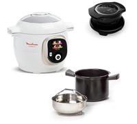 Cookeo MOULINEX COOKEO BLANC 180R + Extra Crisp YY5584FB