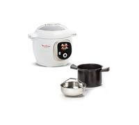 COOKEO+ MULTICUISEUR INTELLIGENT 6 PROGRAMMES, 180 RECETTES 6L BLANC CE85BA10
