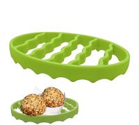 Cooker Roasting Rack Air Fryer Rack - Thermal Tray, Single Food Stand for Convection Ovens, Flexible Insert with Raised Base, Cookware Part, Grilling Mat for Beef, Cod and Greens