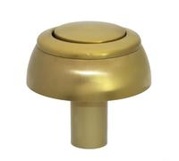 CookiBlend Bouton de chasse d'eau pour Siamp Storm 33 A - Bouton poussoir de rechange - Trous de réservoir standard allant de 38 mm à 44 mm de diamètre - Doré 58 mm