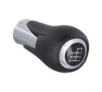 CookiBlend Pommeau de levier de vitesse de voiture en cuir de qualité supérieure et plastique, pommeau de levier de vitesse manuelle pour Mazda Fit pour modèles 2, 3, 6 CX-3 CX-5