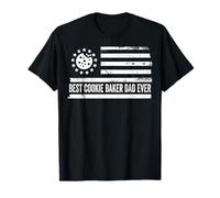 Cookie Baker Chocolate Chip Cookies Baking Drapeau américain T-Shirt