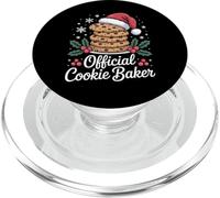 Cookie Baker Funny Christmas Cookie Baker Funny Xma PopSockets PopGrip pour MagSafe