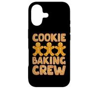 Cookie Baking Crew Gingerbread Men - Cute Family Baking Coque pour iPhone 17
