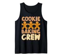 Cookie Baking Crew Gingerbread Men - Cute Family Baking Débardeur