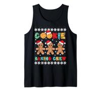 Cookie Baking Crew Gingerbread pour Hommes avec Chapeaux de Noël Débardeur