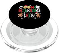 Cookie Baking Crew Gingerbread pour Hommes avec Chapeaux de Noël PopSockets PopGrip pour MagSafe