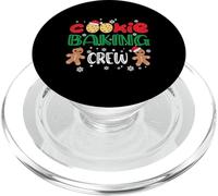 Cookie Baking Crew Gingerbread pour Hommes avec Chapeaux de Noël PopSockets PopGrip pour MagSafe