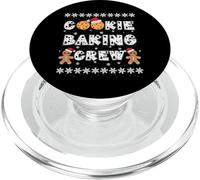 Cookie Baking Crew Gingerbread pour Hommes avec Chapeaux de Noël PopSockets PopGrip pour MagSafe