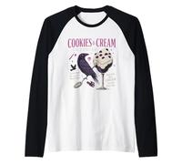 Cookie & Cream Icecream Butcher Blackbird Citation drôle Manche Raglan