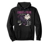 Cookie & Cream Icecream Butcher Blackbird Citation drôle Sweat à Capuche
