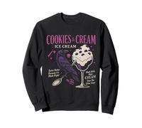 Cookie & Cream Icecream Butcher Blackbird Citation drôle Sweatshirt