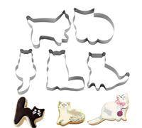 Cookie Cutter - Cutter à gâteaux en acier inoxydable en forme de assortis | Enhance Parent-enfant Interaction Chocolat Jelly Molds for Bakery Craft Class