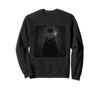 Cookie Faucheuse Cape effrayante Horreur Cœur Halloween Sweatshirt