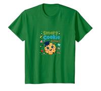 Cookie Intelligent en pré-Maternelle : réalisation éducative Mignonne T-Shirt, Enfant, Vert Kelly, 3 Ans