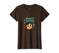 Cookie Intelligent en pré-Maternelle : réalisation éducative Mignonne T-Shirt, Femme, Marron, XXL