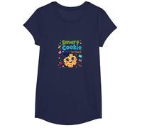 Cookie Intelligent en pré-Maternelle : réalisation éducative Mignonne T-Shirt, Fille, Bleu Marine, M