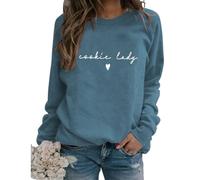 Cookie Lady Sweatshirt, Cookie Lover Pullovers, Cookie Dealer Baker Gift Ideas Funny Baking Sweatshirt for Women