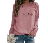 Cookie Lady Sweatshirt, Cookie Lover Pullovers, Cookie Dealer Baker Gift Ideas Funny Baking Sweatshirt for Women